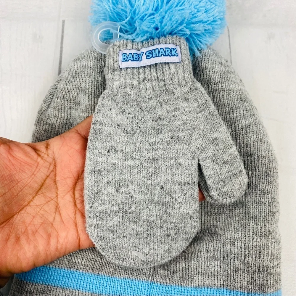 BabyShark | Toddlers Hat/ gloves set